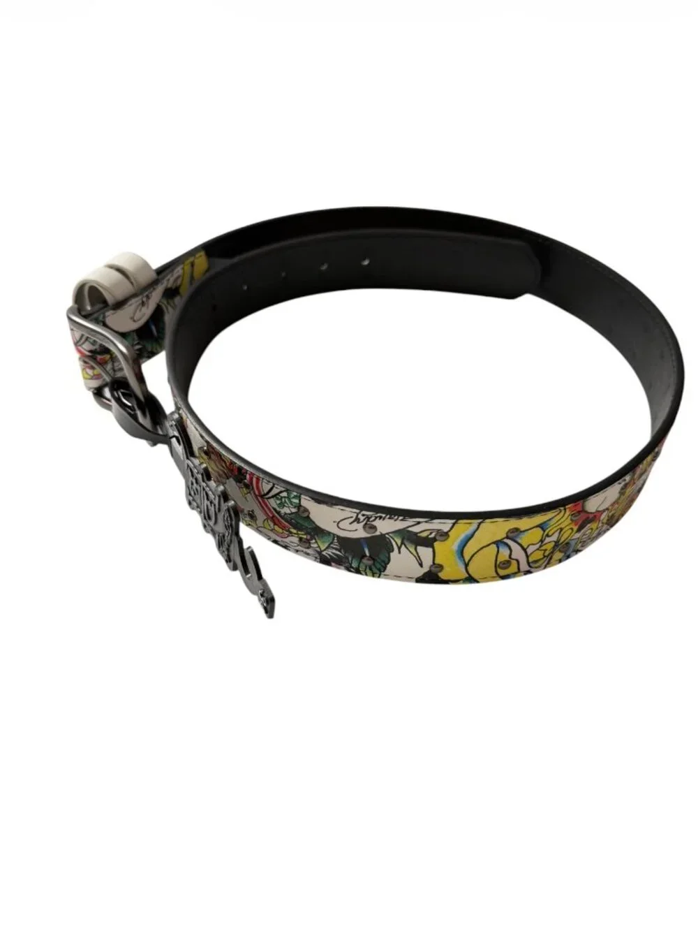 NWT Ed Hardy Studded Belt Y2K Mens Size 34